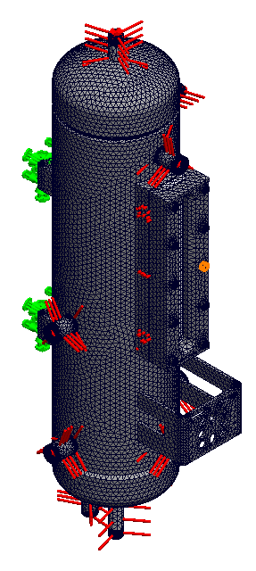 FEA Mesh Model